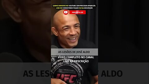 AS LESÕES DE JOSÉ ALDO #shorts #ufc #josealdo #joséaldo #amandaribas #jiujitsubrasil #flowpodcast