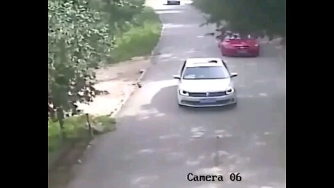 Woman gets out of car to argue with her husband in Tiger territory it doesn't go well.