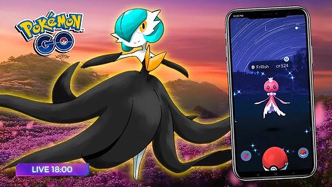 🚶 MEGA GARDEVOIR SHINY! Em busca do Frillish Shiny! Furfrou Shiny! Live na RUA! Pokémon GO