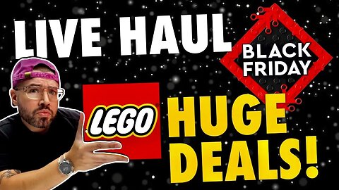 LEGO Black Friday SHOPPING The BEST DEALS!