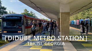 Tbilisi Walks: Didube Metro Station