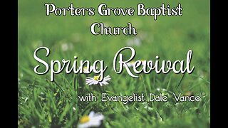 PGBC Spring Revival 5/6/24 Stream w/ Dale Vance