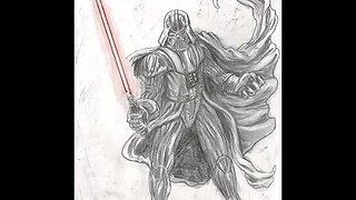 DARTH VADER! - Special Pencil Drawings for My Backers