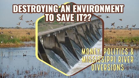 Mardi Gras Pass is a real world example of MS River diversion destruction-Help stop plans for more!