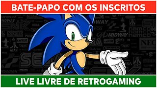 ⌈ Live ⌋ Jogando RetroGaming hoje!