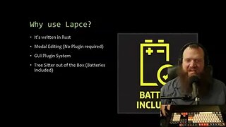 Lapce presentation at NeovimConf