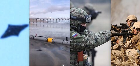 RUSSIAN TROOPS ENTER BASE WITH USA TROOPS*CHINESE MILITARY DRONE OVER USA BASE?*TORPEDO ON US BEACH?