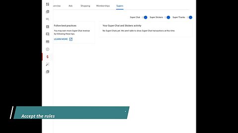Simple method to enable Super Chat On Youtube 2023 #superthanksyoutube