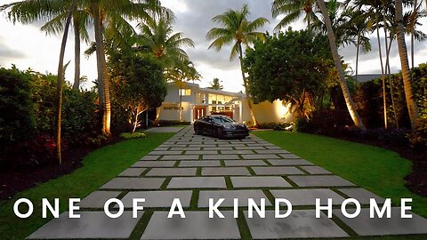 One of a kind home in Surfside