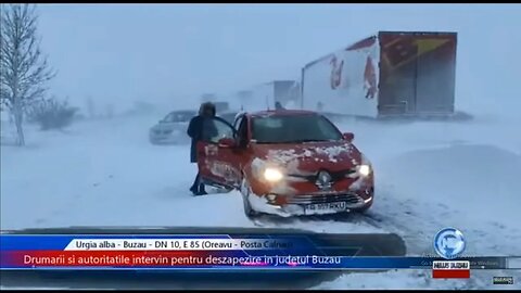 NEWS BUZAU Urgia alba Buzau 28 01 2023