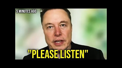 Elon Musk Shares Terrifying Message in Exclusive Broadcast