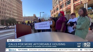 Residents call for more affordable housing