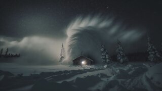 Sounds of a Snowstorm in Finland