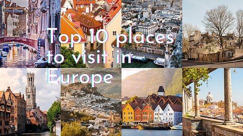 Top 10 Places To Visit in 2023 (Year of Travel)