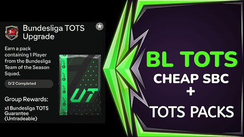 BL TOTS SBC!