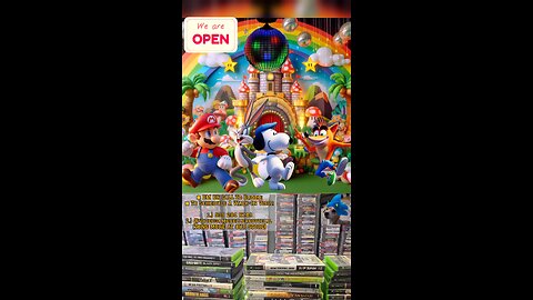 Mario, Bugs Bunny, Crash Bandicoot, and Snoopy Dancing 🕺 #gaming #cards #collectibles #vhs #cards