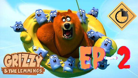 20 minutes of Grizzy & the Lemmings 🐻🐹 Cartoon compilation #49 / Full episodes 170, 171, 172