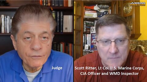 Lt Col Ritter with Judge on Nord Stream Sabotage and US Using Satellites Targeting HIMARS at Russia