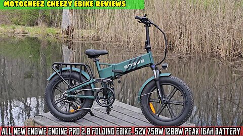 NEW Engwe Engine PRO 2.0 folding eBike. 52v 750w 1200w peak 16ah battery Electric Bike tests