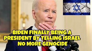 BIDEN TELLS ISRAEL NO MORE HELP FROM USA