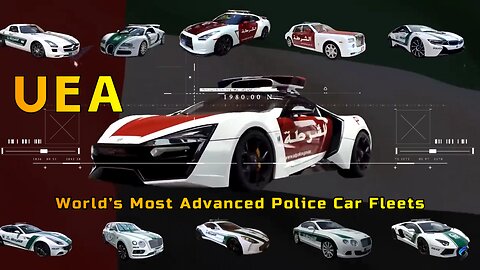 The Most Modern Uni Emirat Arab Police Car Fleets in the World