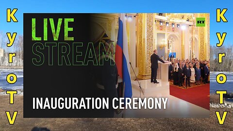 Presidential inauguration ceremony at Kremlin, Moscow - May 7, 2024 (Swedish subtitles)