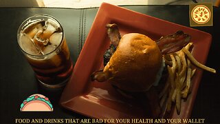 Food and drinks that are bad for your health and your wallet !