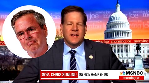 Jeb Bush Has a Very Sad Message for Chris Sununu