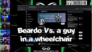 Beardo Vs. Jon Morrow - Geeks and Gamers Highlights