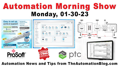 SMC, Isolation, Wireless, Agile, PLC-5, Prosoft, MDT, RA & more today on the Automation Morning Show