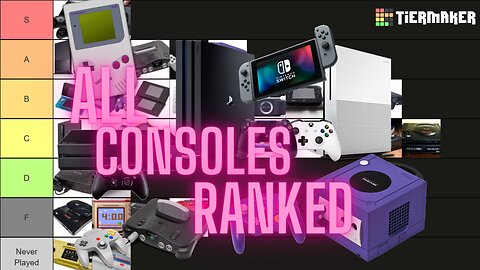 Ranking All Major Consoles and Handhelds