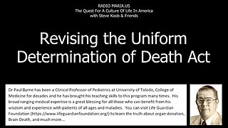 Revising the Uniform Determination of Death Act