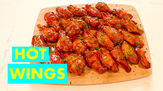How to make SPICY chicken WINGS