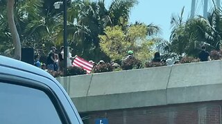 Live - Protest - California State University Long Beach