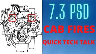 PREVENT POWERSTROKE CAB OR ENGINE FIRES