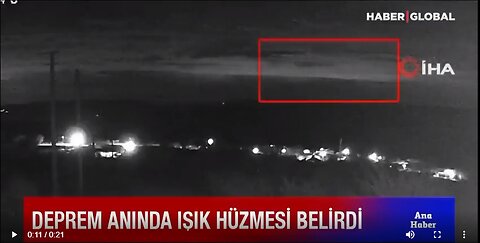 HAARP ENERGY WEAPONS USED ON TURKEY & SYRIA : Turkish news channel had also captured footage of the