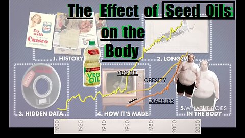 Vegetable SEED OILS, the $100 Billion Dollar Ingredient making your Food Toxic - PUFA vs Butter
