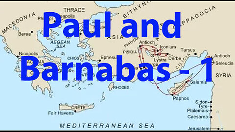 Paul And Barnabas - 1