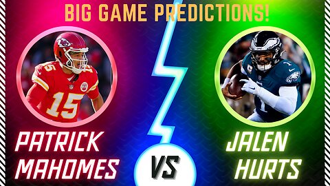 NFL "Big Game" Preview!