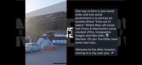 🛸 FALSE FLAG UFO INVASION [Please share]