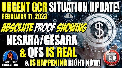 Urgent Situation Update Feb 13: Absolute Proof That Qfs Nesara Gesara Is Real &..