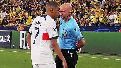 Mbappe reactions vs Dortmund