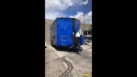 2022 8.5' x 18' Food Concession Trailer with Pro-Fire Suppression for Sale in Colorado!