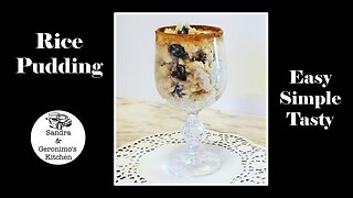 Rice Pudding