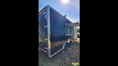 Turnkey Brand New 2022 - 8.5' x 20' Wood-Fired Pizza Trailer for Sale in Delaware