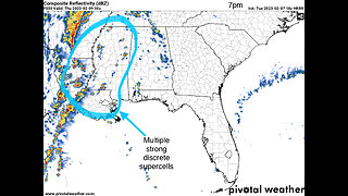 Severe Weather Event for 2/08/2023