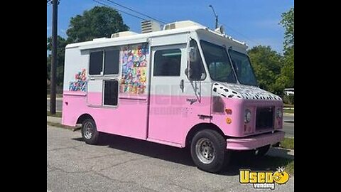 Used - 17' Ford Step Van Ice Cream Truck | Mobile Dessert Unit for Sale in Georgia!