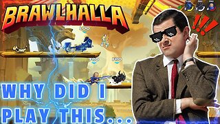 Mr.Bean plays Brawlhalla - Funny Moments