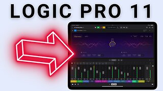 LOGIC PRO 11 with AI & NEW FEATURES | Stem Splitter - Tape/Sat ezBass ezKeys like band