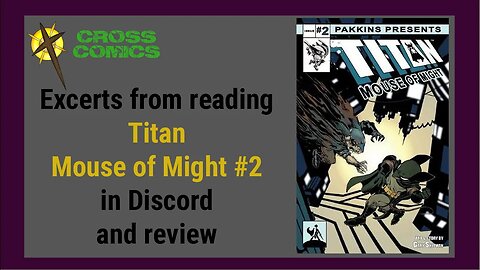 Titan Mouse of Might #2 exerts reading and review